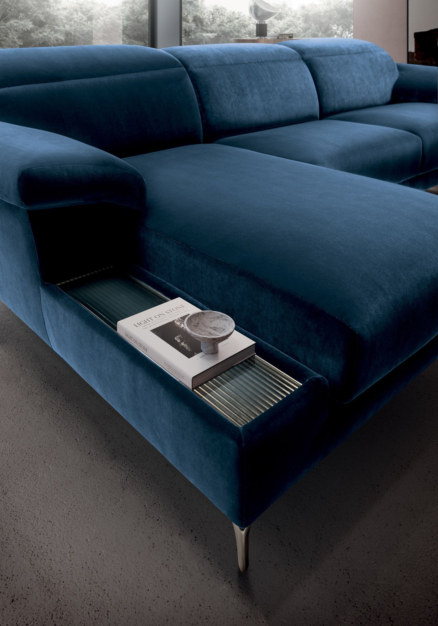 Тканевый диван с полуостровом Felis Softliving ARCH-00069138 - Вид №2