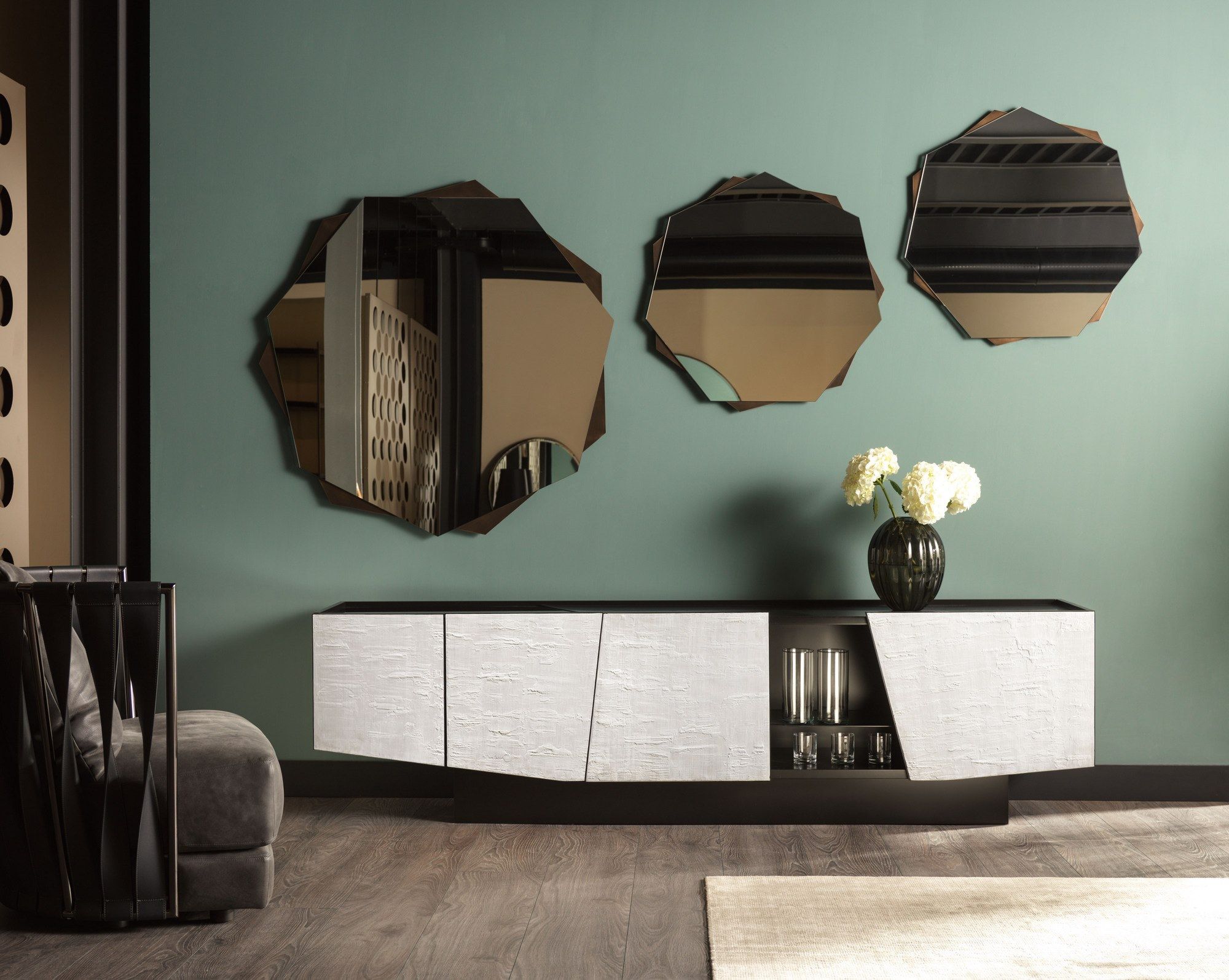 Деревянный шкаф с распашными дверями Cantori Prisma ARCH-00101327 - Вид №2