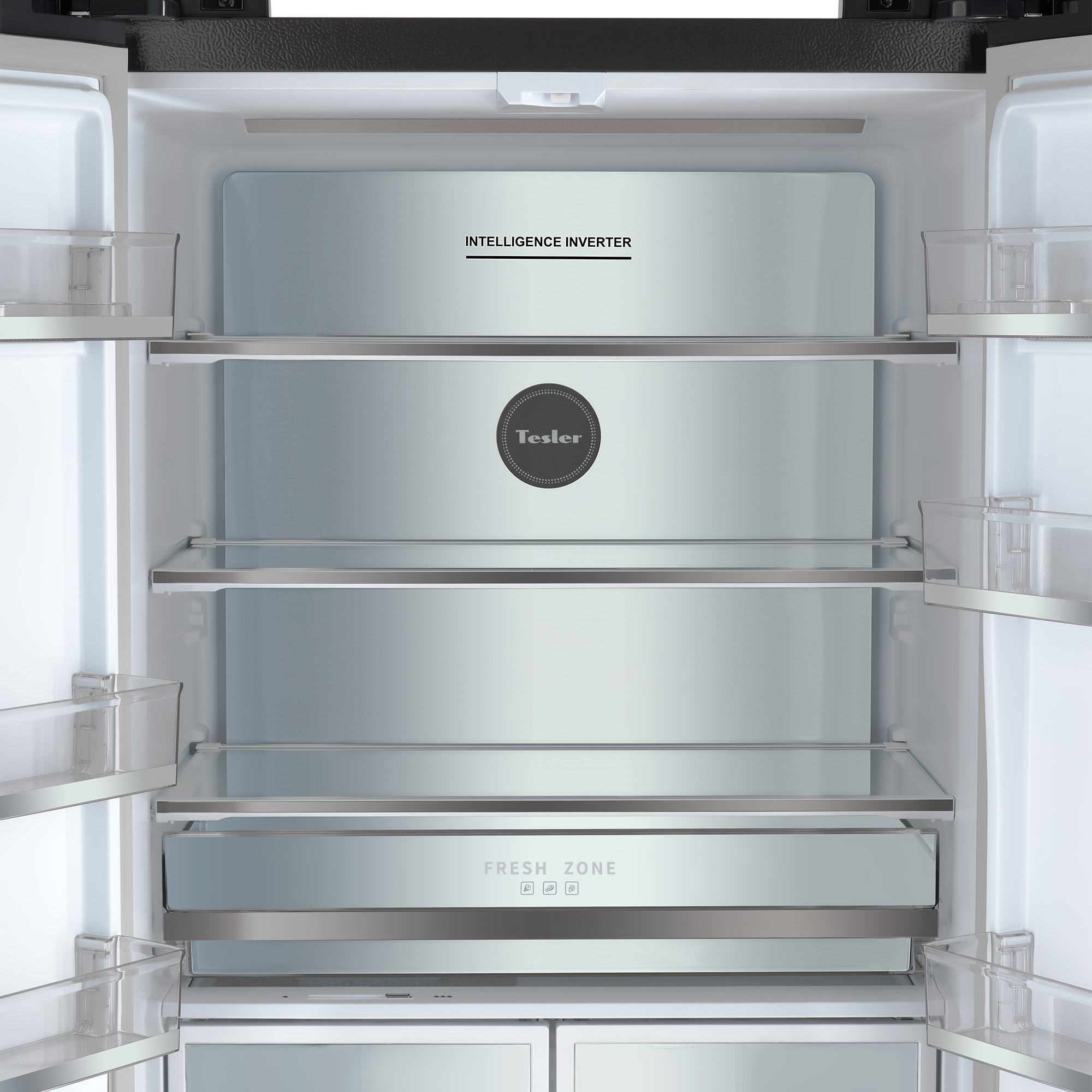 9208813 Холодильник многодверный   Tesler RFD-427BI серый STDN-0000928 - Вид №5