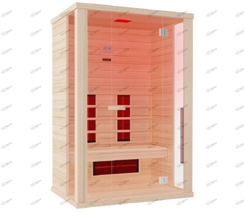 Инфракрасная сауна Wellis Solaris hemlock sun-id-296370