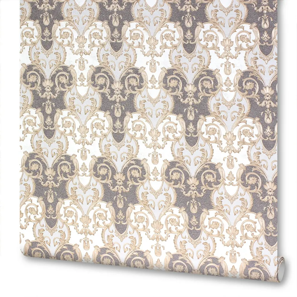 Обои флизелиновые 1,06х10 м цвет чёрный ED1121-11 81961301 STLM-2022850 EURO DECOR 