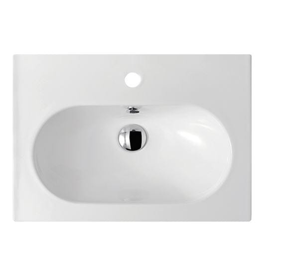 Керамическая подвесная раковина с держателем для полотенец Galassia EDEN ARCH-00066756 - Вид №1