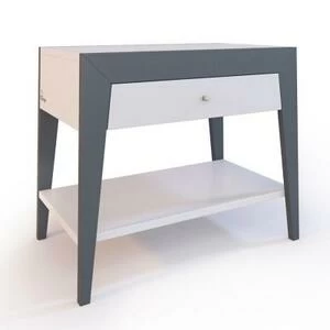 Тумба прикроватная Still, светло-серая, большая