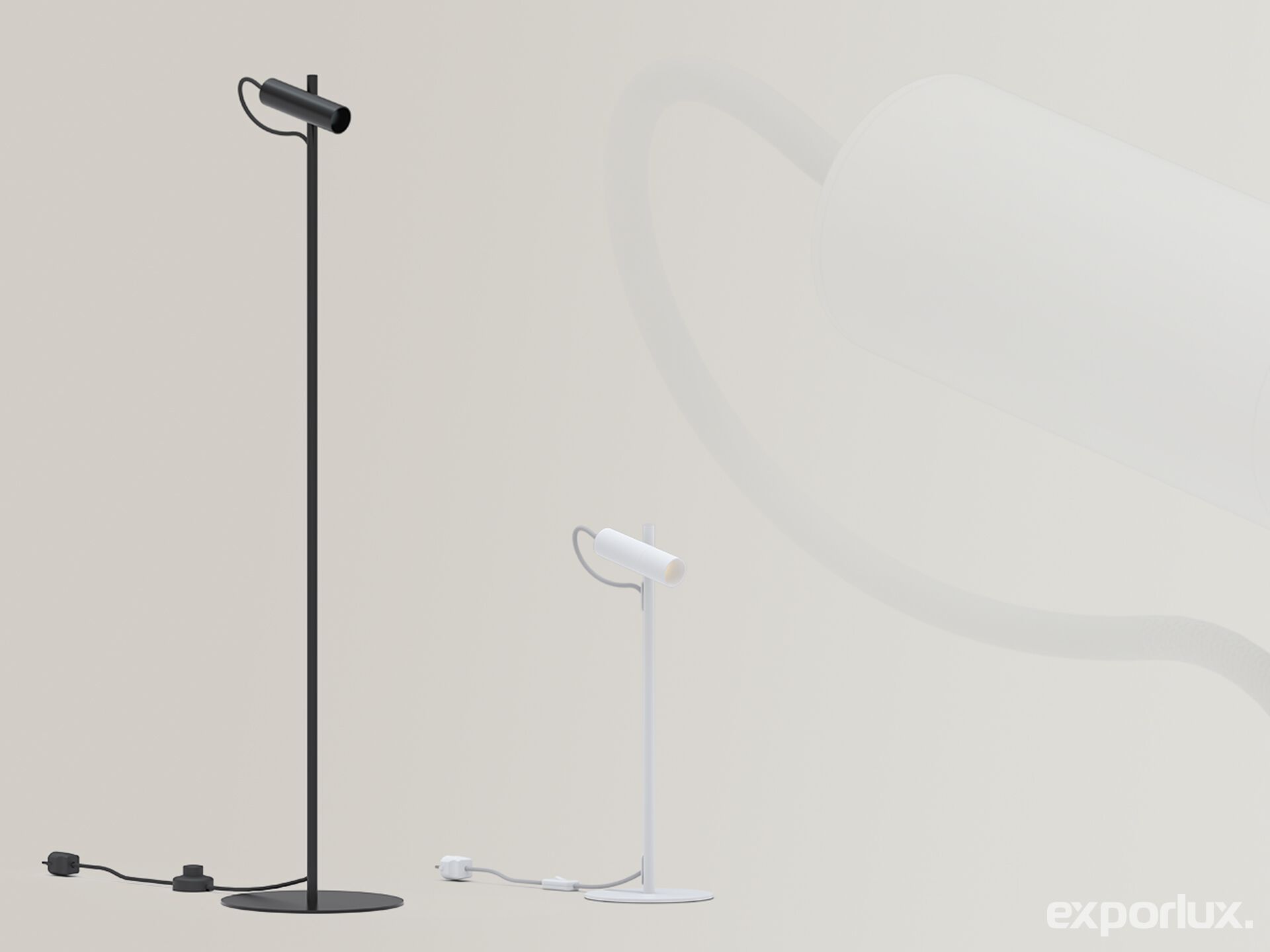 Алюминиевый регулируемый светодиодный торшер Exporlux POINT SA ARCH-00013325 - Вид №1