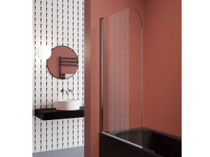 Алюминиевая и стеклянная стена ванны