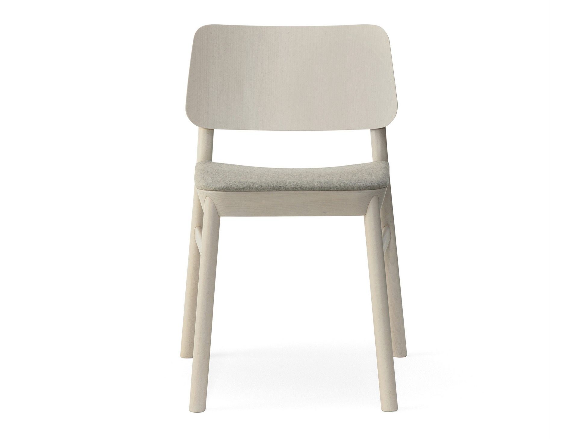 Стул из бука с мягким сиденьем Billiani ARCH-00146302