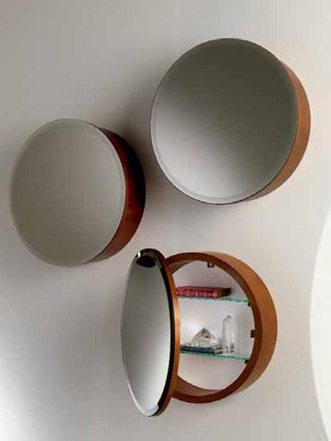 Carpanelli Круглое зеркало с контейнером sun-id-1361373 - Вид №3