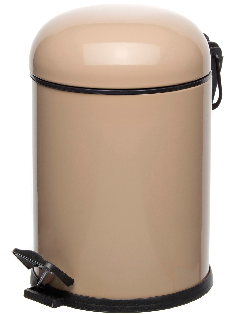 Вёдра с педалью и крышкой Aquarius 5L Сappuccino NAVAKO 11093