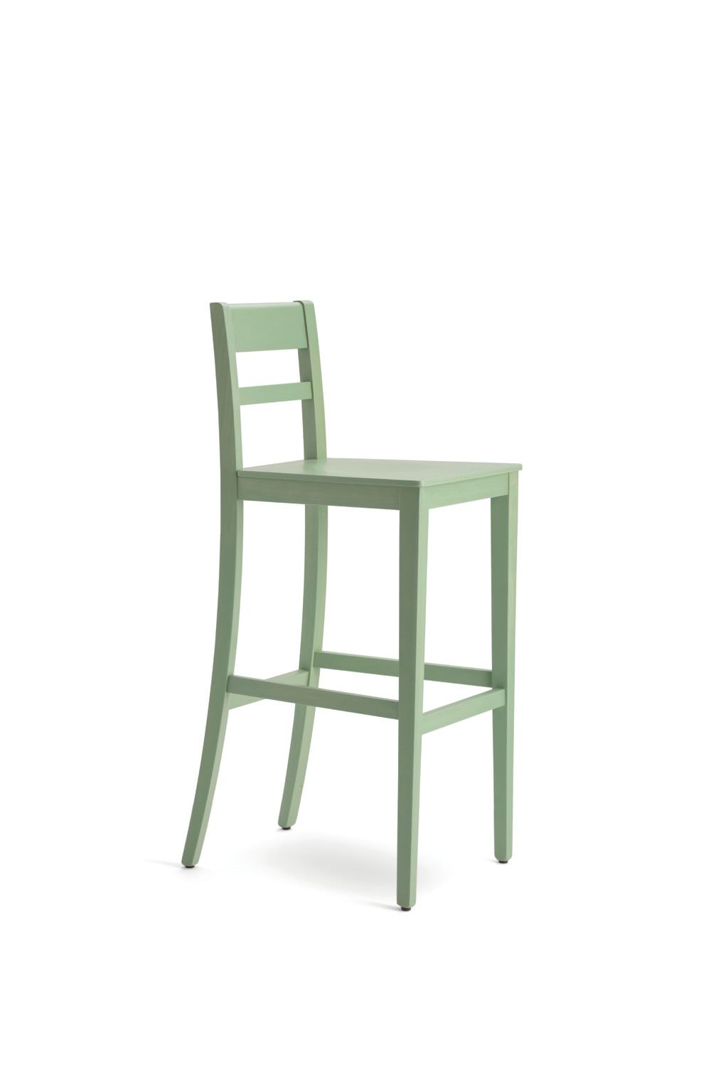 Высокий стул из бука со спинкой Palma Corinne ARCH-00062548 - Вид №2
