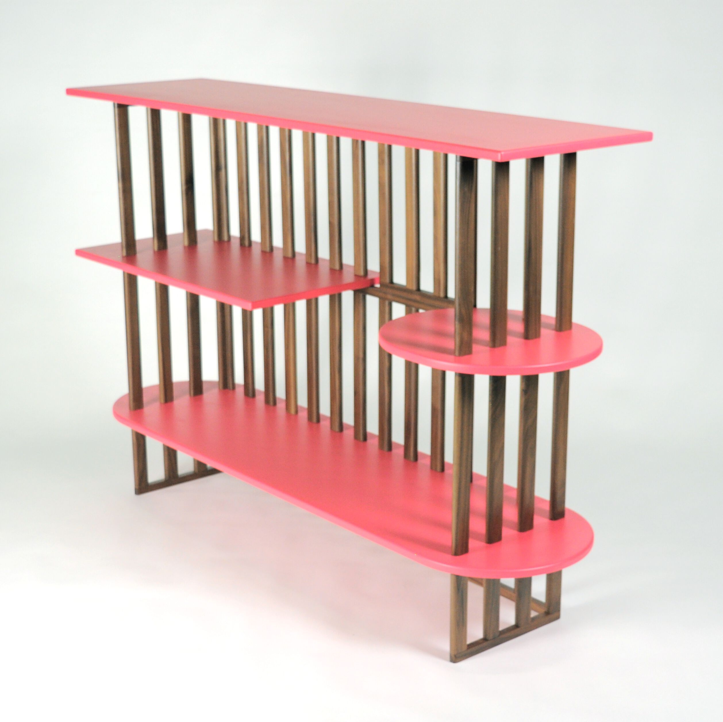 Книжный шкаф из массива дерева с тремя полками Medulum Лидо ARCH-00110101 - Вид №2