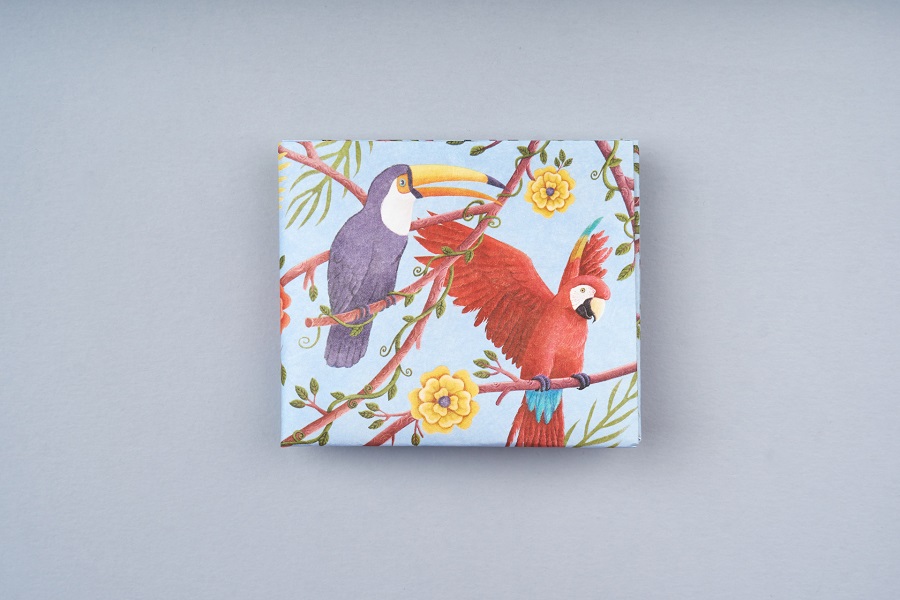 NW-121 Кошелек - new parrots New wallet  - Вид №2