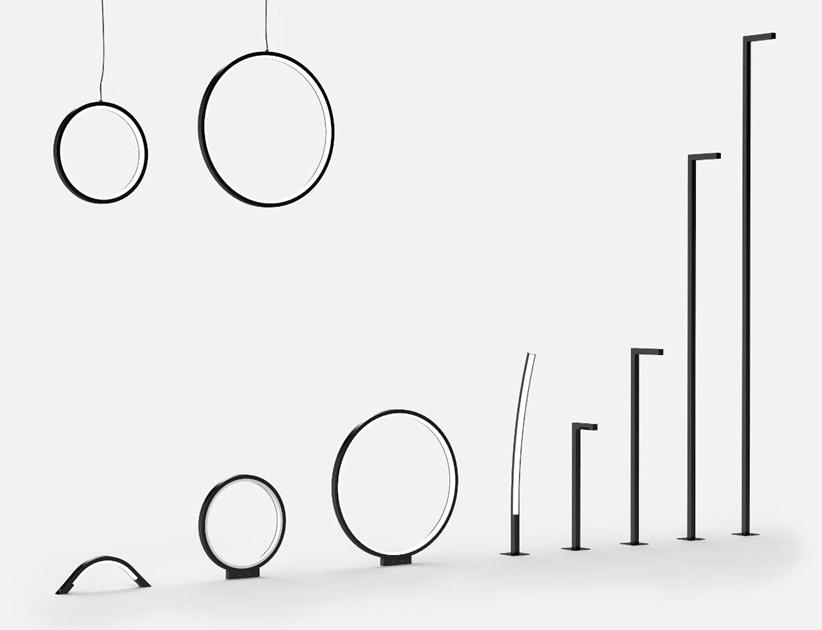 Lucifero's Светодиодный столбик из экструдированного алюминия File flex outdoor Fxg31.9, fxg32.9, fxg33.9, fxg34.9 - Вид №2