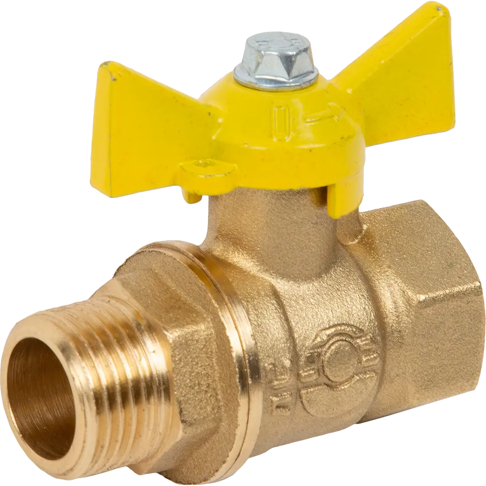 Газовый шаровой кран Santreyd 1/2" с резьбой внутренняя-наружная 83739469 STLM-0044174