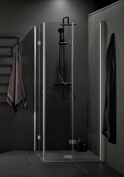 1450620 Душ Угловой Igloo Pro Vik 70X70 Прозрачное Стекло Hafa Прозрачный  - Вид №3