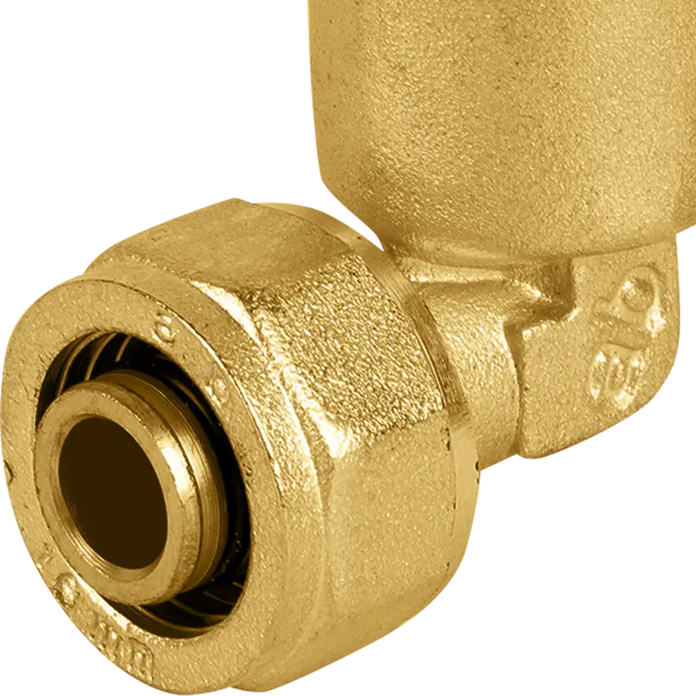 Угловой фитинг AQUABEAM 90° для труб 16 мм с внутренней резьбой 1/2" 82275223 STLM-0023768 - Вид №1