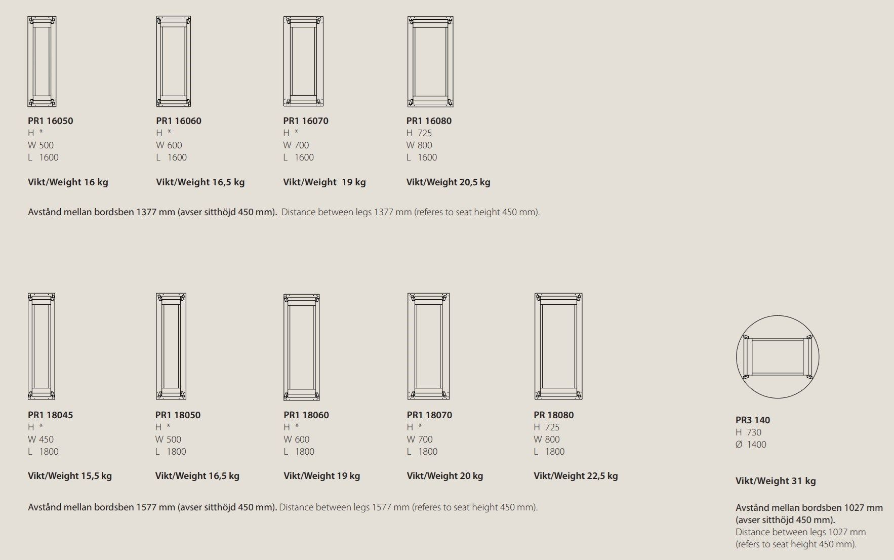 Деревянный прямоугольный складной стол Karl Andersson PRESS ARCH-00106893 - Вид №9