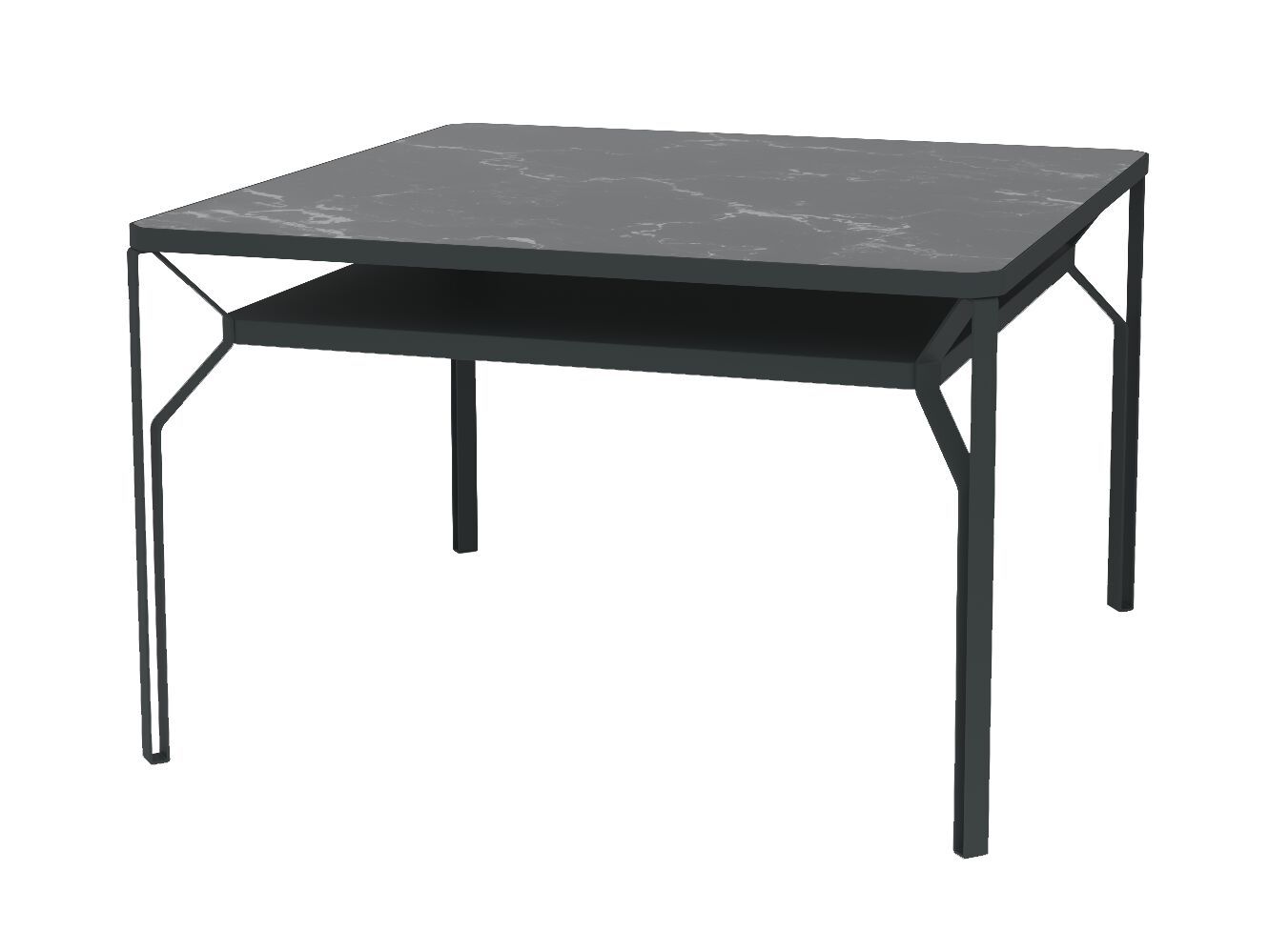 Керамический квадратный стол FID Paris TWIN ARCH-00081286 - Вид №3