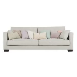 Диван Cloud, трехместный, светло-бежевый