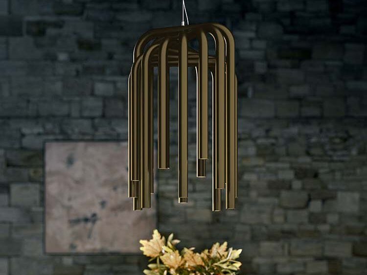 Алюминиевый светодиодный подвесной светильник Quadrifoglio Group Дизайнерское освещение ARCH-00036453