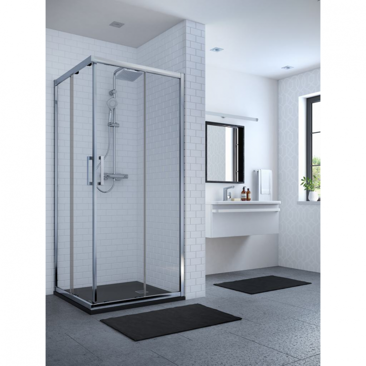 A6985AA Душевая система с термостатическим смесителем Ideal Standard IDEALRAIN CUBE EVO  - Вид №2