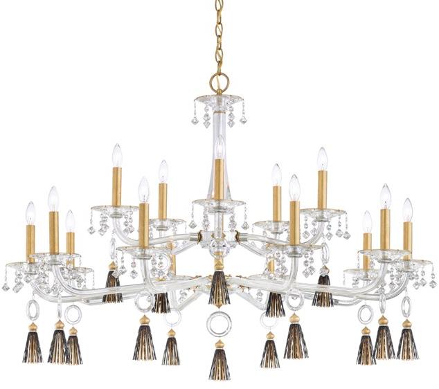 Schonbek Металлическая люстра с кристаллами swarovski® Tassau sun-id-1345872 - Вид №4