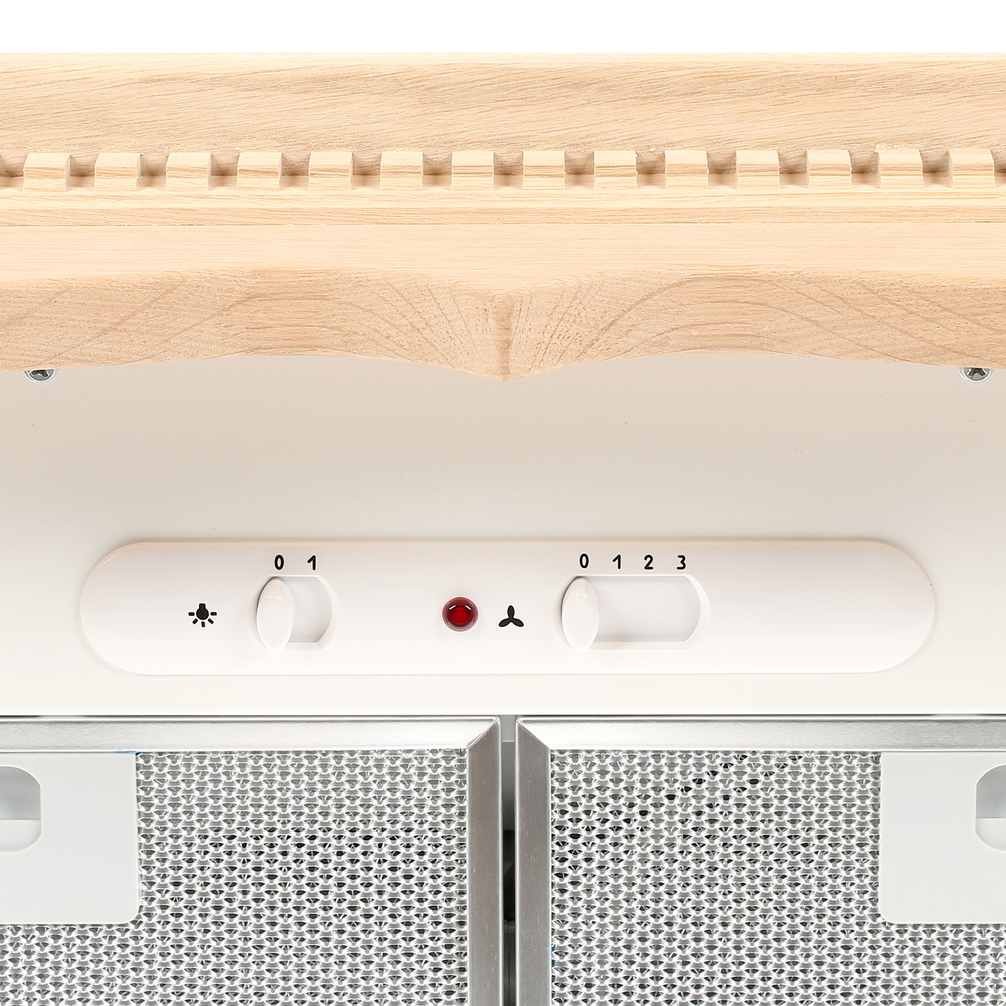 1183393 Вытяжка каминная ELIKOR Бельведер 90П-650-П3Д бежевый/бежевый STDN-0003739 - Вид №4