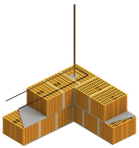 Fornaci Laterizi Danesi Несущий кирпичный блок Poroton® sun-id-1414935 - Вид №1