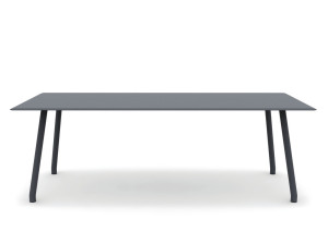 Алюминиевый прямоугольный садовый стол