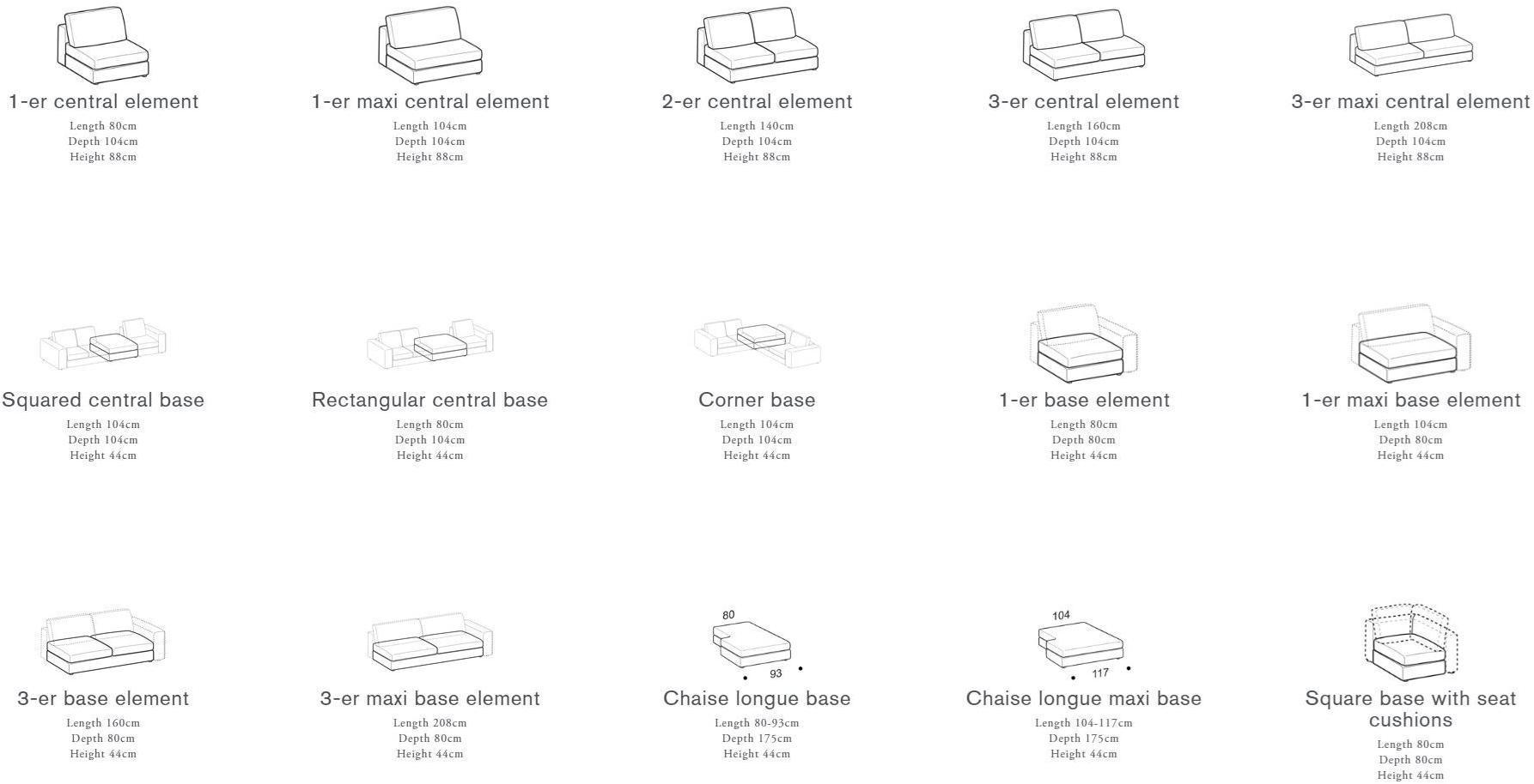 Ditre Italia Модульный угловой диван из ткани Urban sun-id-1485950 - Вид №4