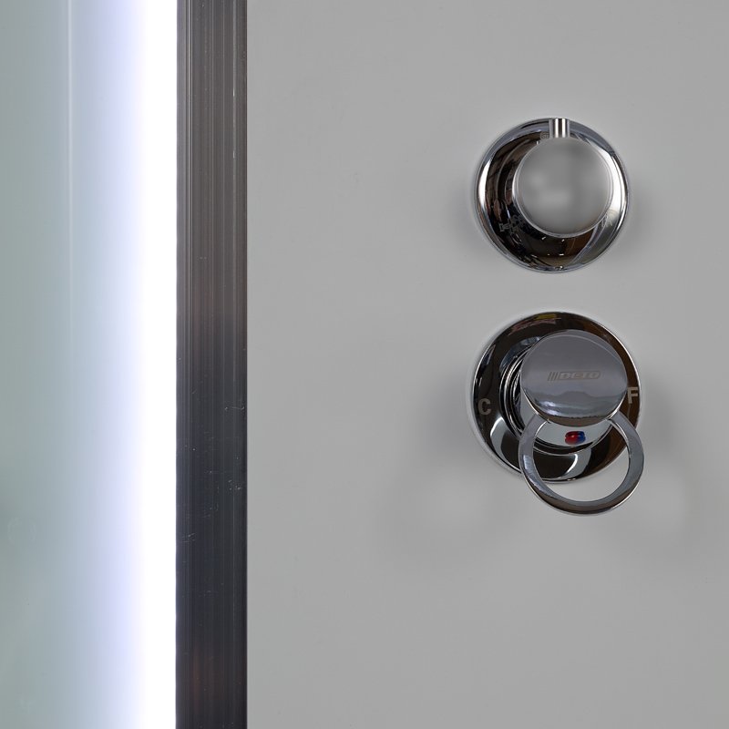 ЕМ1512 L с гм. и эл. Душевая кабина DETO Серия EM ЕМ4516 LED - Вид №17