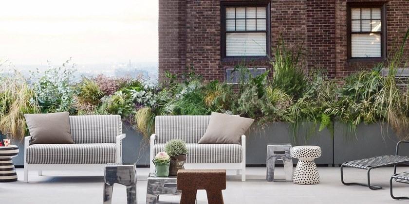 Gervasoni Табурет / журнальный столик из алюминия Inout sun-id-1411617 - Вид №1