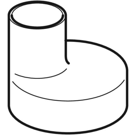 365.571.16.1 Переход эксцентриковый Geberit PE, короткий Geberit  - Вид №1