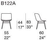 Paola Lenti Стул из мягкой ткани Adele B122a - Вид №4