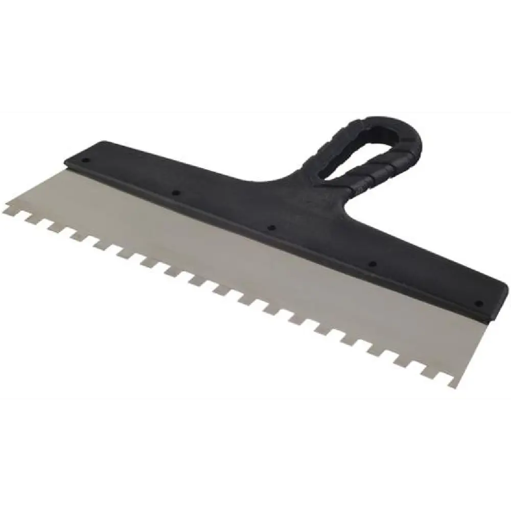 Шпатель зубчатый Jettools 300 мм нержавеющая сталь зуб 8x8 мм STLM-2002543