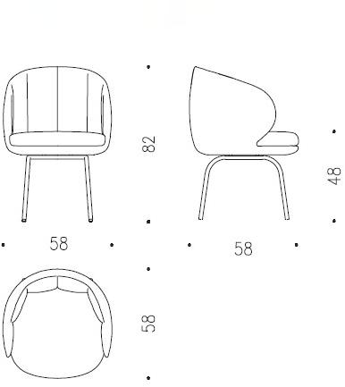 Wittmann Мягкое кресло Vuelta sun-id-1440781 - Вид №3