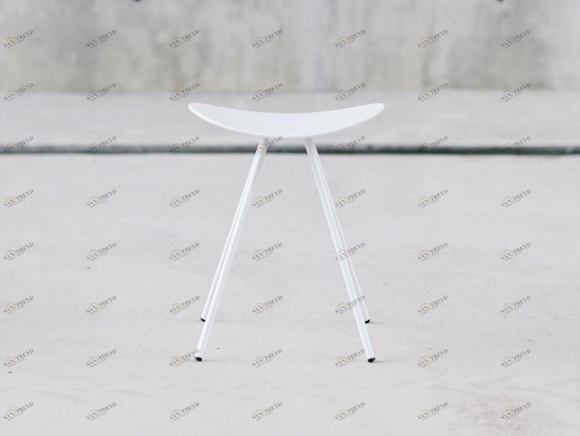 ENEA Низкий стул из стали и сиденье из полипропилена Coma sun-id-1450147