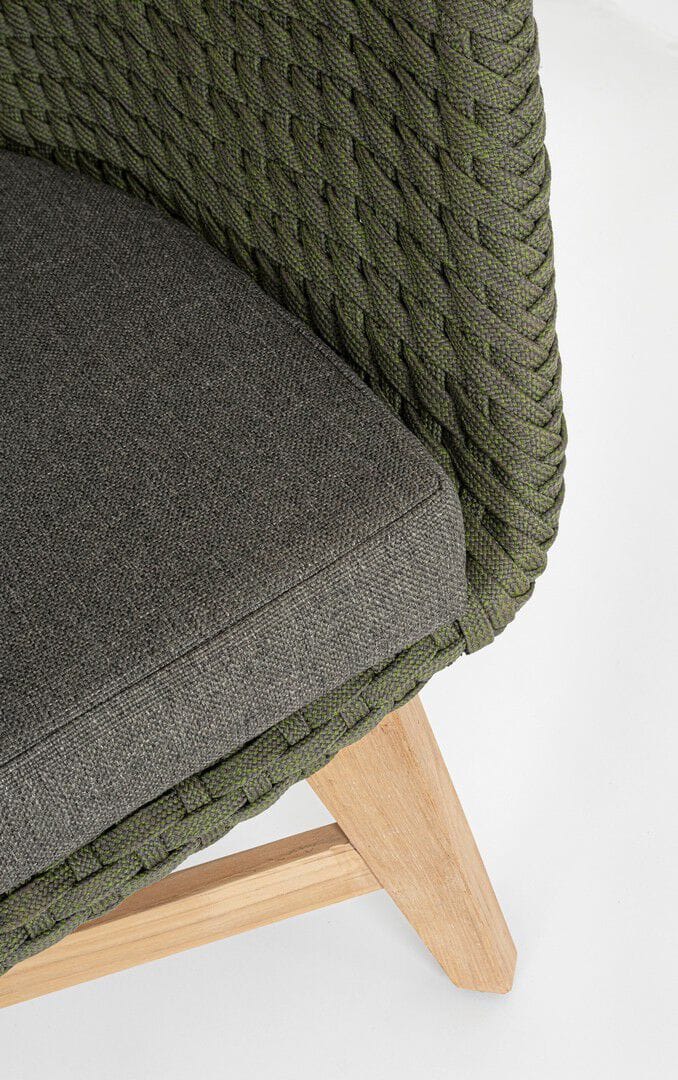 2-местный веревочный и тканевый садовый диван BIZZOTTO Coachella ARCH-00143438 - Вид №7