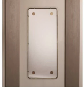 OFFICINACIANI Прямоугольное зеркало из латуни с настенной рамой Domino Hf2076mi