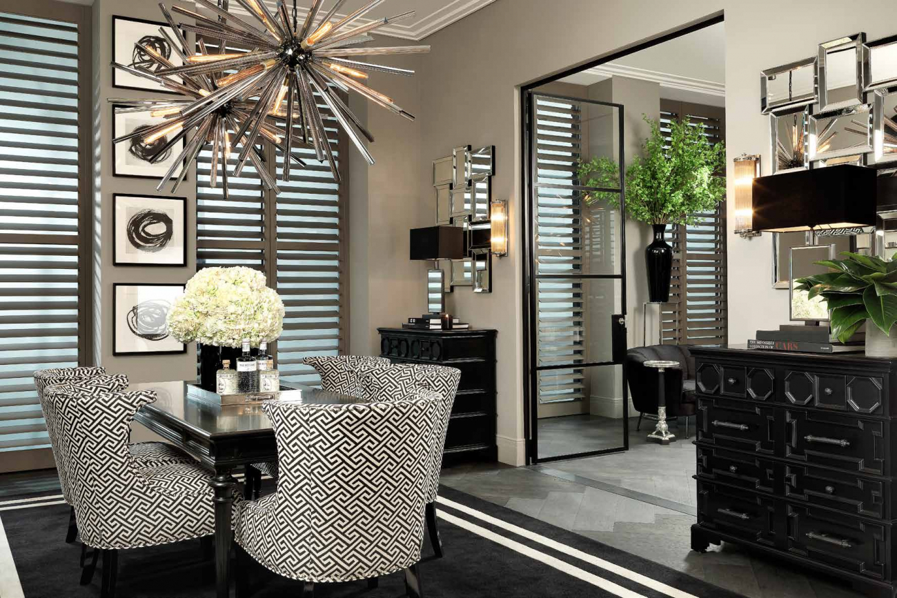 Настольная лампа 109604 от Eichholtz EICHHOLTZ КЛАССИЧЕСКИЕ 244646 Прозрачный;черный  - Вид №2