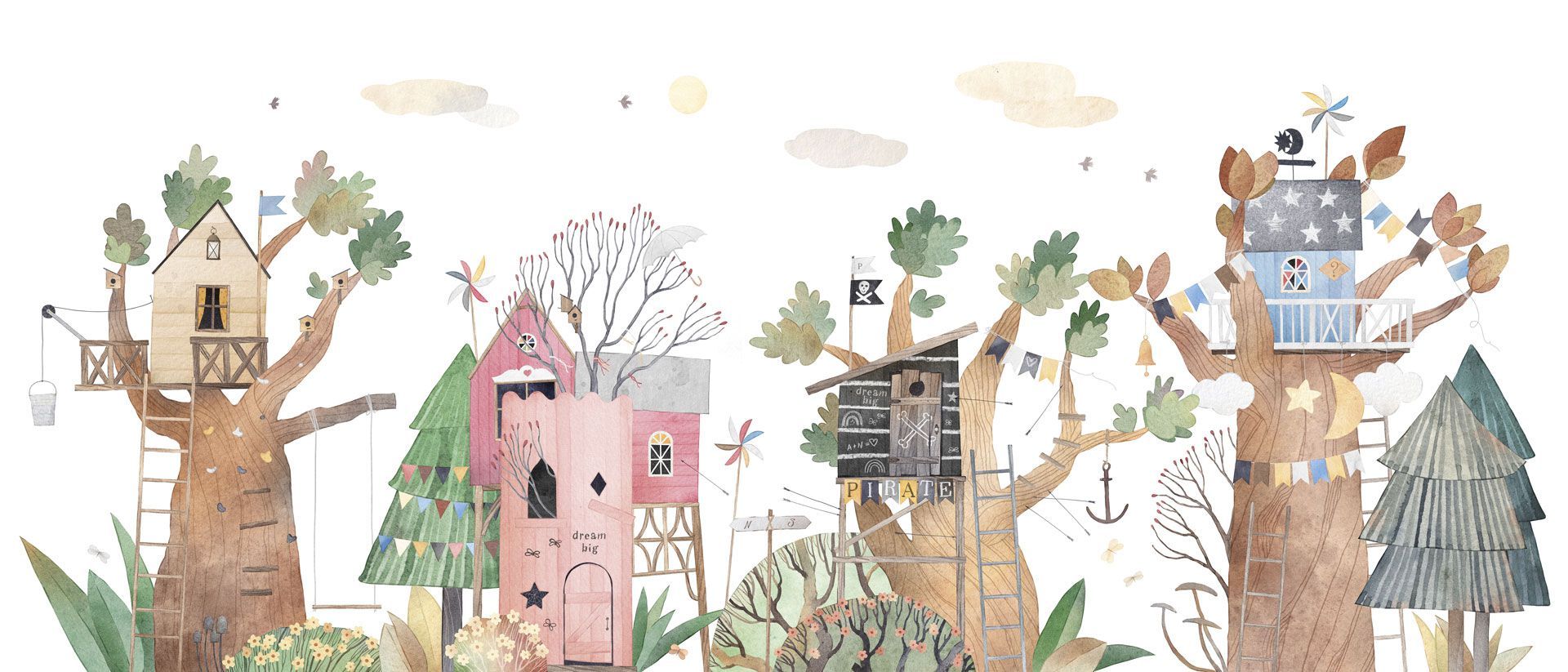 Панорамные обои для детей Rimura 2025 ARCH-00097791 - Вид №1