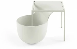 Alias Квадратный журнальный столик с вещевым ящиком Flow bowl