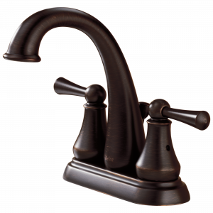 25901LF-RB Смеситель для ванной комнаты с двумя ручками Delta Faucet Lewiston Венецианская бронза