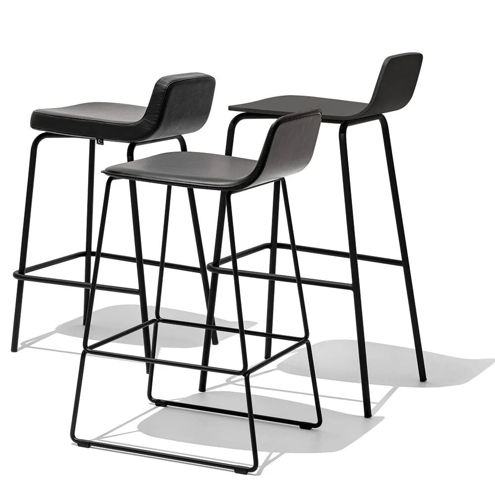 Высокий тканевый стул с подставкой для ног Connubia Riley Soft ARCH-00031145 - Вид №2