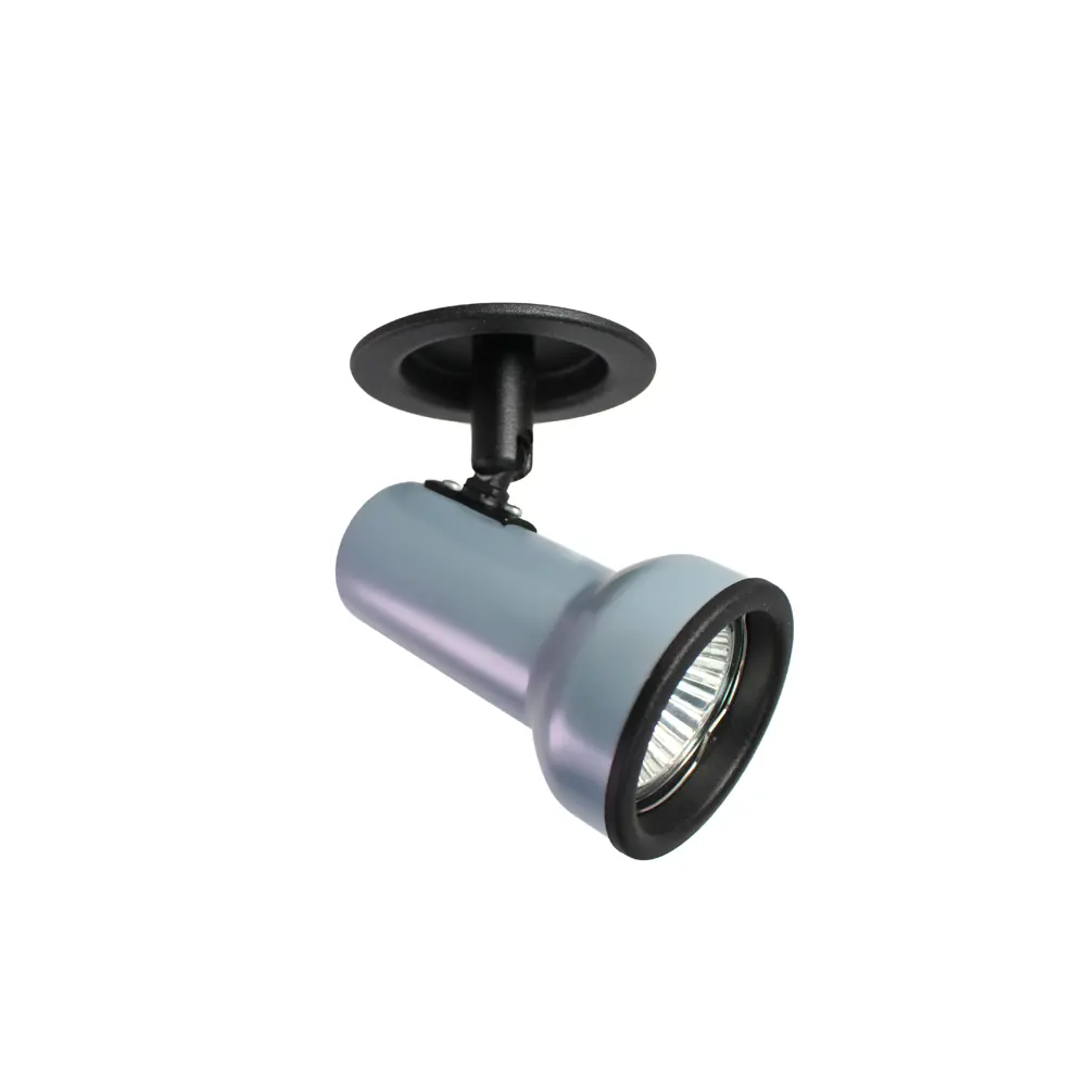 Спот поворотный встраиваемый E51, 1 лампа, 2 м², цвет графит СВЕТКОМПЛЕКТ STLM-2105298