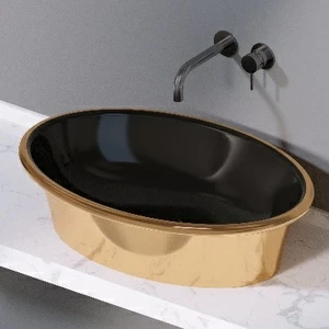 L492252 Накладная раковина на столешницу  овальная A. e T. Italia PRINCESS