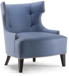 Tirolo Стеганое кожаное кресло с подлокотниками Devon 049 p