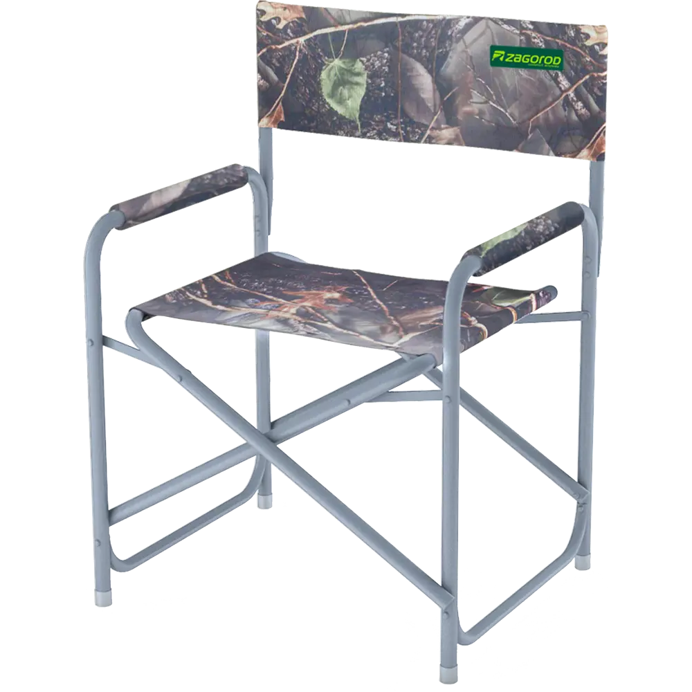 Кресло садовое складное Zagorod K 901 46x87.9x31.5 см, металл/ткань, цвет серый Santreyd LMRU STLM-2004894 - Вид №5