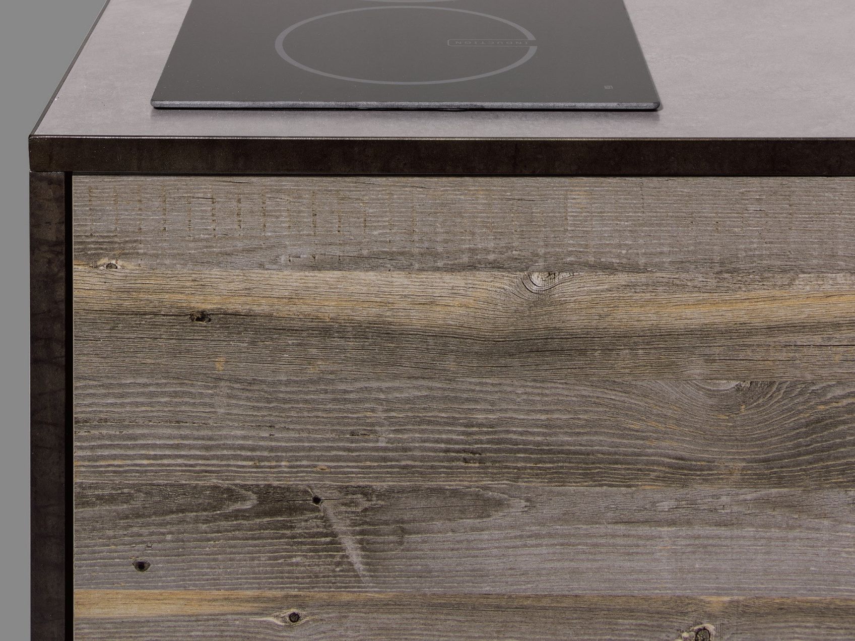 Деревянная мини-кухня без ручек Miratap коньки ARCH-00030576 - Вид №6