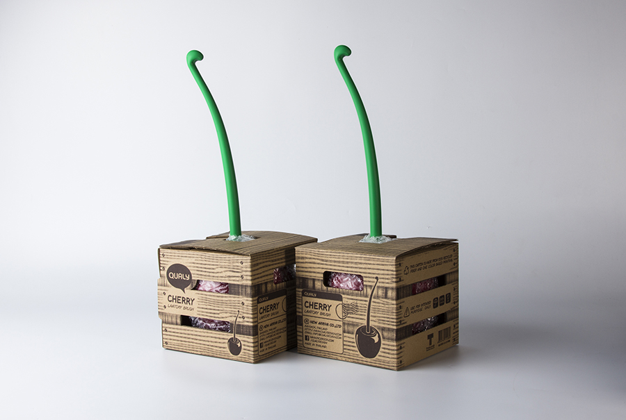 QL10120-RD Ёршик туалетный cherry Qualy  - Вид №8