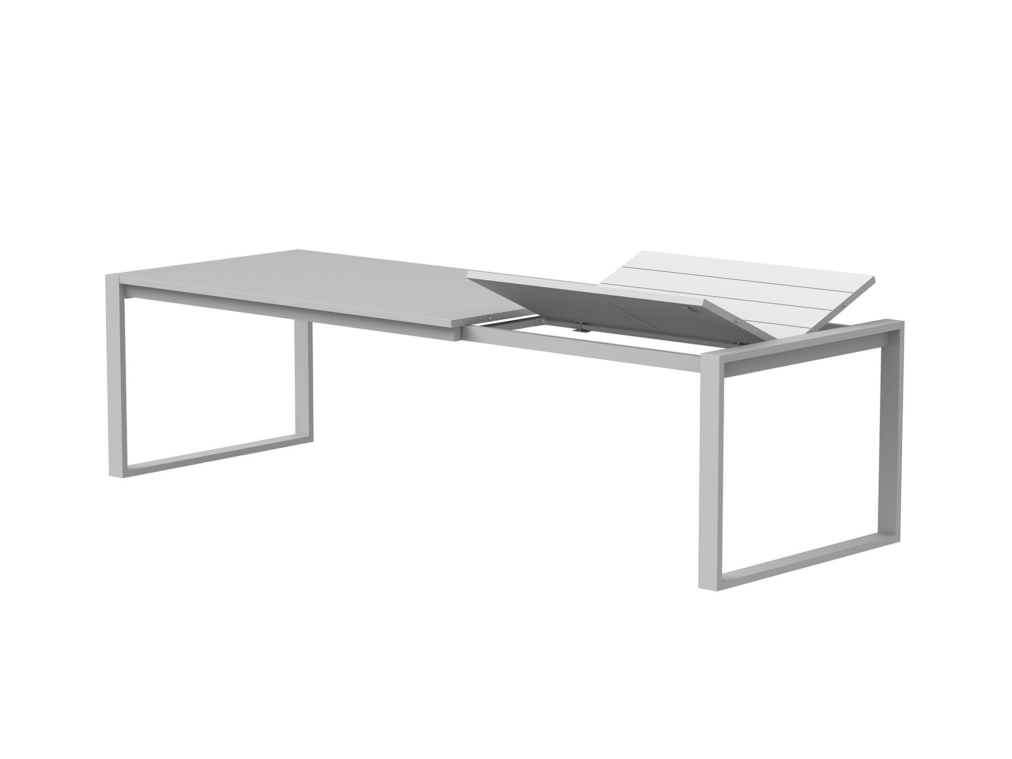 Алюминиевый прямоугольный выдвижной стол с порошковым покрытием Case Eos ARCH-00143156 - Вид №13